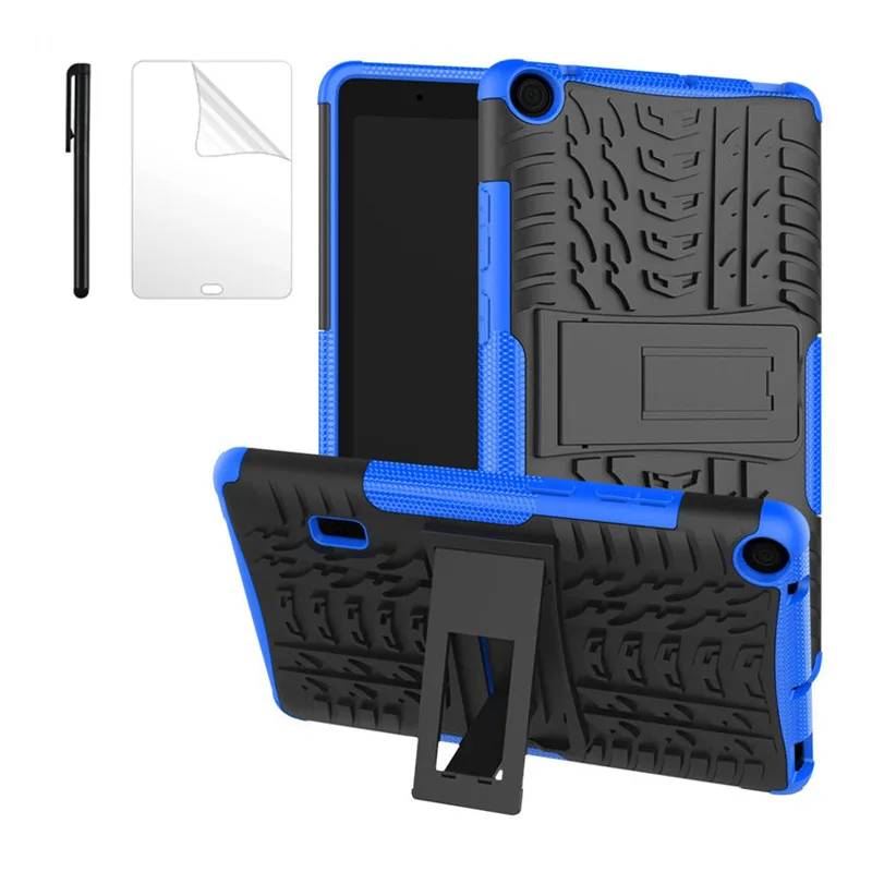 Hybrid Armor Kickstand Silicon Tablet Case for Huawei MediaPad T3 7 BG2-W09 Case 7.0 inch WiFi Version Stand Funda+Film
Hybrid Armor Kickstand Silicon Tablet Case for Huawei MediaPad T3 7 BG2-W09 Case 7.0 inch WiFi Version Stand Funda+Film