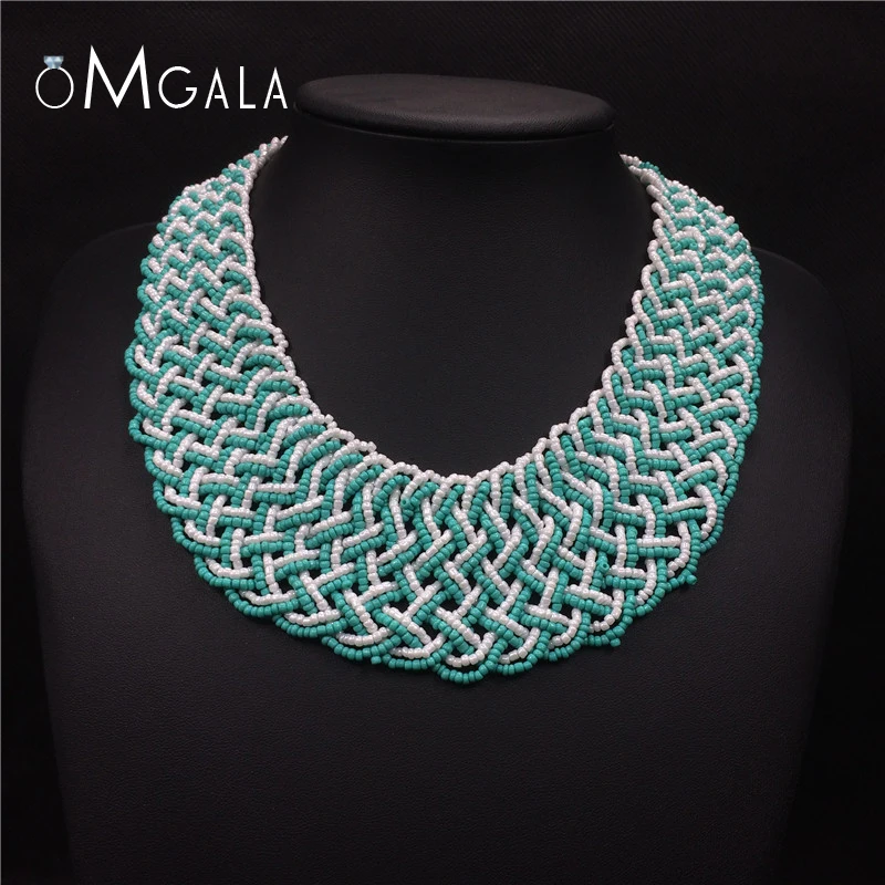 OMGALA Vintage Bohemia Style Fashion Jewelry Round Shape Blue Red Resin Black Beads Pendants Statement Necklace for Women
OMGALA Vintage Bohemia Style Fashion Jewelry Round Shape Blue Red Resin Black Beads Pendants Statement Necklace for Women
