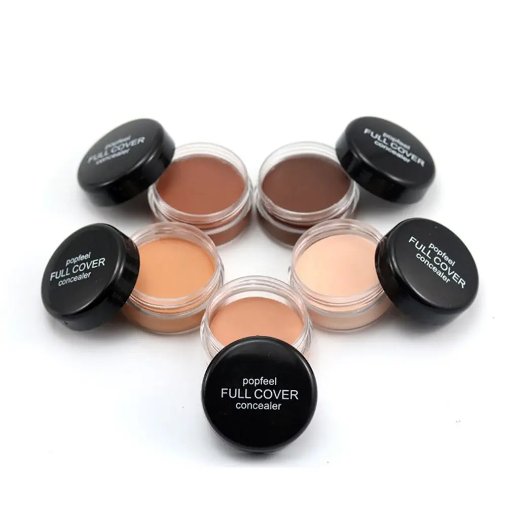 Popfeel Portable Round Full Cover Concealer Natural Makeup Concealers Facial Face BB Cream Foundation Contour Cosmetic Tools
Popfeel Portable Round Full Cover Concealer Natural Makeup Concealers Facial Face BB Cream Foundation Contour Cosmetic Tools