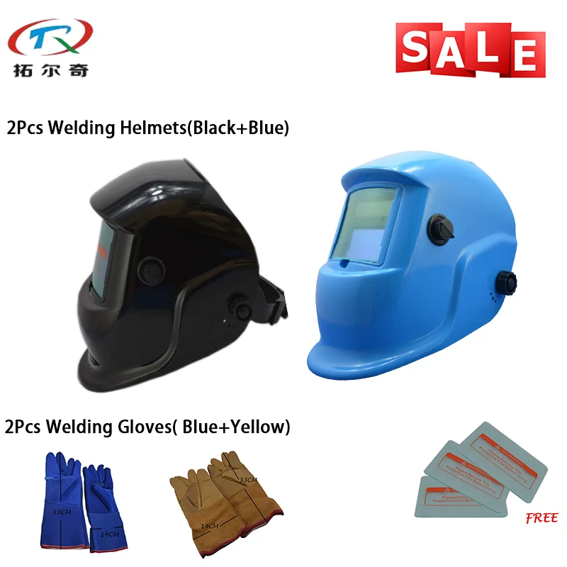 Free 2Pairs Welding Gloves Lithium Battery Fast Delivery Mig Tig Soldering Grinding Din9-13 Auto darkening Welding Helmet/Mask
Free 2Pairs Welding Gloves Lithium Battery Fast Delivery Mig Tig Soldering Grinding Din9-13 Auto darkening Welding Helmet/Mask