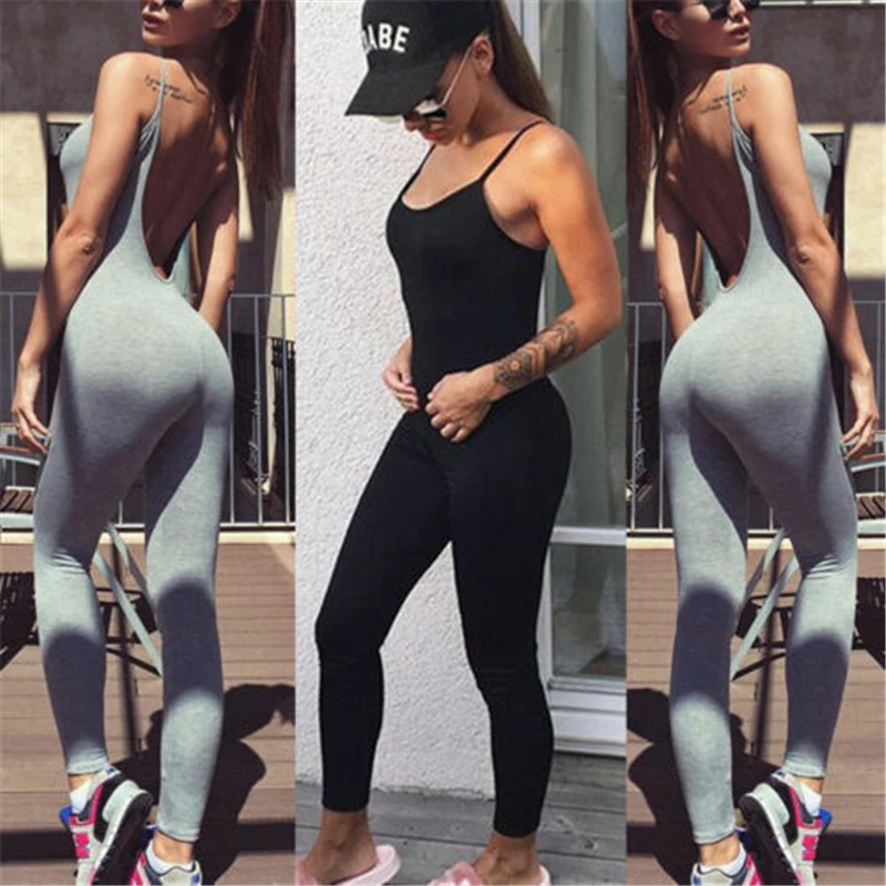 2019 New Casual Women's Jumpsuit Sexy Bodycon Wear Hot Backless Summer Jumpsuit Clothes
2019 New Casual Women's Jumpsuit Sexy Bodycon Wear Hot Backless Summer Jumpsuit Clothes