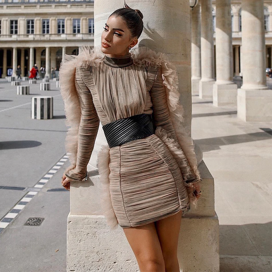 Newest Fashion Celebrity Party Bodycon Dress Women Long Sleeve O-Neck Sashes Sexy Night Out Club Dress Women Vestidos Wholesale
Newest Fashion Celebrity Party Bodycon Dress Women Long Sleeve O-Neck Sashes Sexy Night Out Club Dress Women Vestidos Wholesale