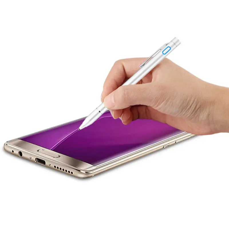 For IPad HUAWEI Tablets Work At IOS Android Capacitive Touch Screen Active Stylus Digital Touch Pen NIB 1.35 mm Ultra Fine Tip
For IPad HUAWEI Tablets Work At IOS Android Capacitive Touch Screen Active Stylus Digital Touch Pen NIB 1.35 mm Ultra Fine Tip