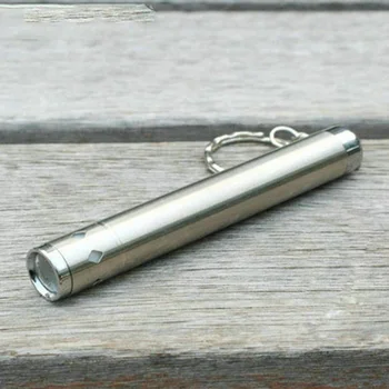 Mini Stainless Steel LED Flashlight Keychain Portable AAA Battery Flashlight Moon Shape Torch Keychain
Mini Stainless Steel LED Flashlight Keychain Portable AAA Battery Flashlight Moon Shape Torch Keychain