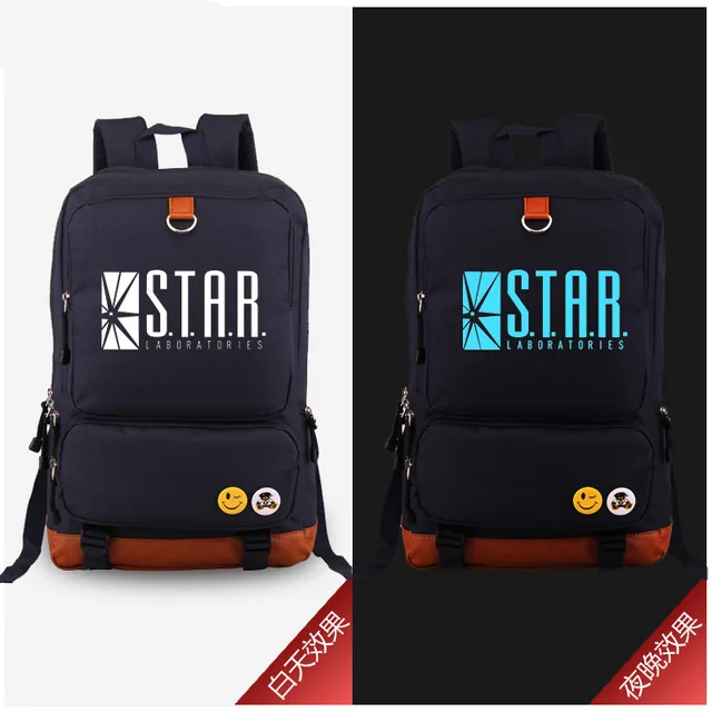 The Flash Star Laboratories Backpack Fashion Luminous Schoolbag Unisex Canvas Travel Bags Laptop mochilas
The Flash Star Laboratories Backpack Fashion Luminous Schoolbag Unisex Canvas Travel Bags Laptop mochilas