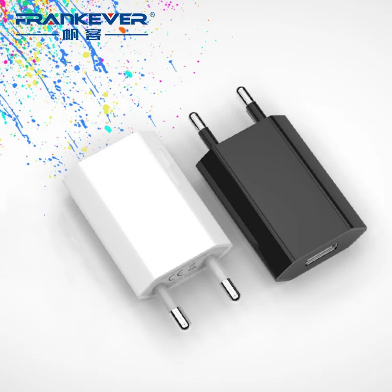 FrankEver 5V1A EU UK AU CN Mini Wall Power Adapter USB Charger Plug for Samsung Huawei Mobile Phone
FrankEver 5V1A EU UK AU CN Mini Wall Power Adapter USB Charger Plug for Samsung Huawei Mobile Phone
