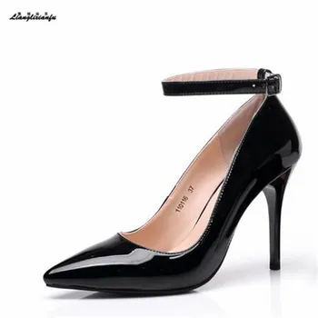 LLXF high quality Pantent Leather women's shoes Plus:35-43 44 12cm thin high heels shoes Model catwalk Ladies Party Wedding pums
LLXF high quality Pantent Leather women's shoes Plus:35-43 44 12cm thin high heels shoes Model catwalk Ladies Party Wedding pums