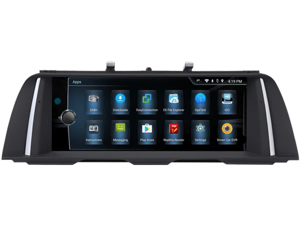 Navirider 10.25" 4G Android 6.0 car gps player for BMW 5 Series F10 F11 touch screen radio stereo head units tape recorder
Navirider 10.25" 4G Android 6.0 car gps player for BMW 5 Series F10 F11 touch screen radio stereo head units tape recorder