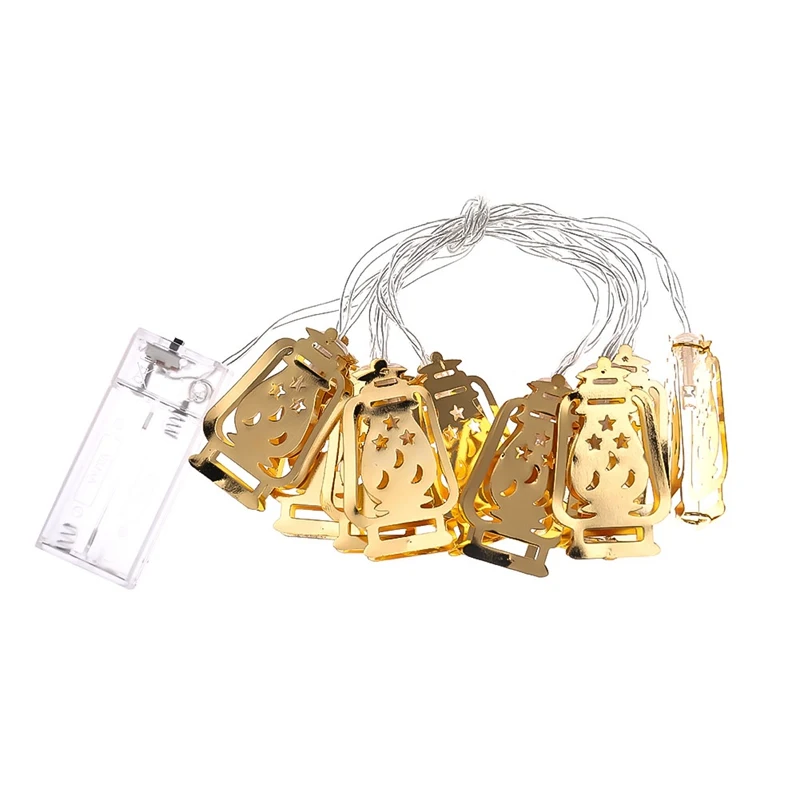 Ramadan Lights Gold Metal lantern Lighting Ramadan Lamp LED string lights battery power fairy Christmas light home Decoration
Ramadan Lights Gold Metal lantern Lighting Ramadan Lamp LED string lights battery power fairy Christmas light home Decoration