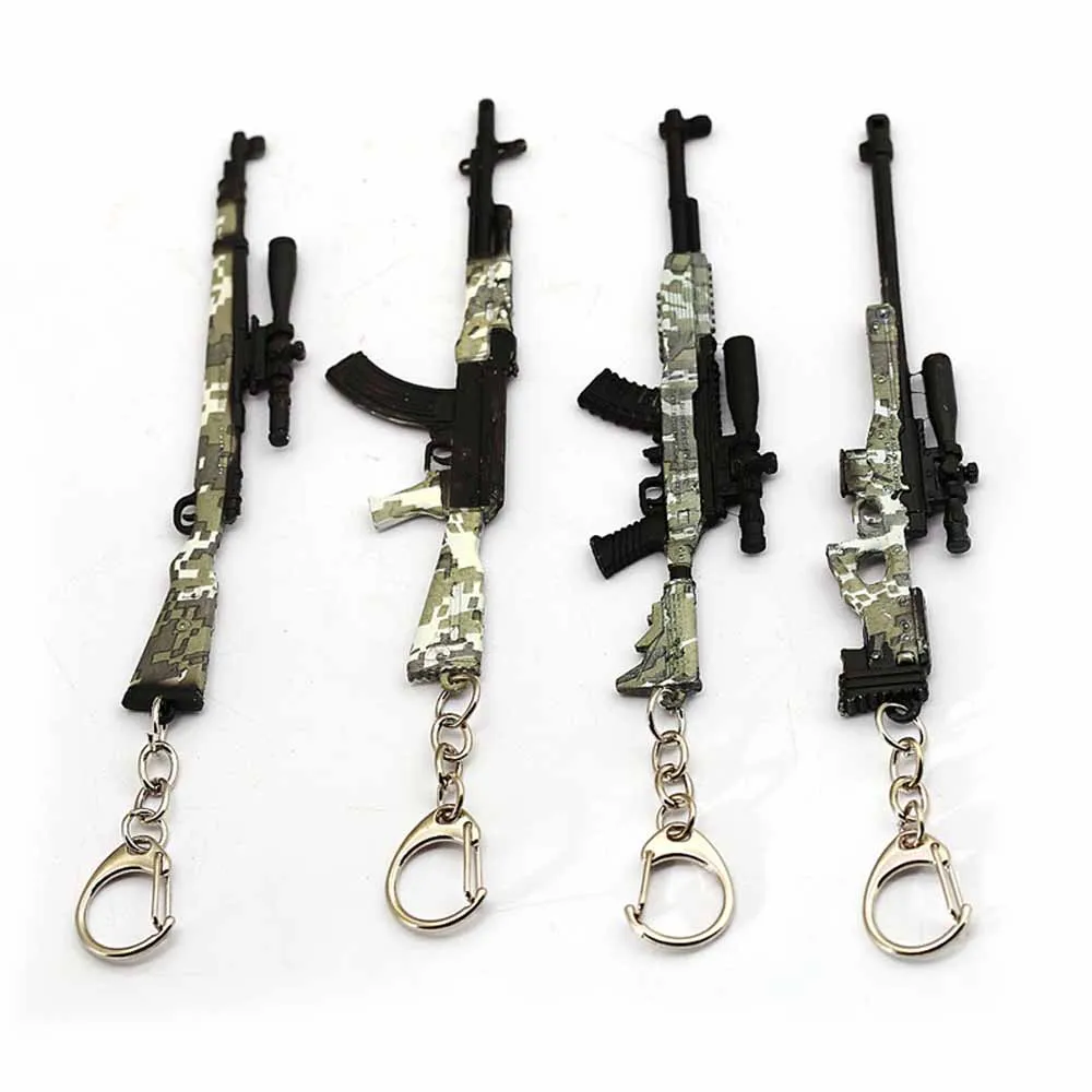 2019 Hot Game Gun Model 98K AK47 AWM Camouflage Keychain 12cm PUBG Weapon Key Chain Portachiavi Porte Clef Men Jewelry Souvenir
2019 Hot Game Gun Model 98K AK47 AWM Camouflage Keychain 12cm PUBG Weapon Key Chain Portachiavi Porte Clef Men Jewelry Souvenir