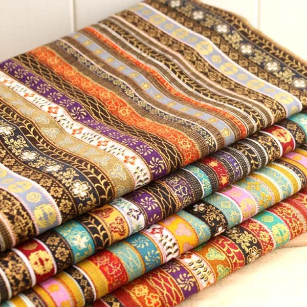 4 Assorted Pre-Cut Cotton Linen Quilt Fabric Fat Quarters "Ethnic Exotic Bronzed Stripes" 50cmx70cm Free Shipping
4 Assorted Pre-Cut Cotton Linen Quilt Fabric Fat Quarters "Ethnic Exotic Bronzed Stripes" 50cmx70cm Free Shipping