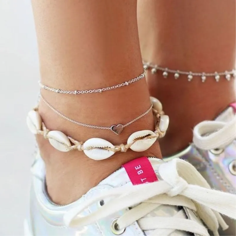 Vintage Boho Shell Jewelry Multilayer Shell Anklets For Women Bracelet Shell Leg Bracelet 2019 DIY Jewelry Accessories Wholesale
Vintage Boho Shell Jewelry Multilayer Shell Anklets For Women Bracelet Shell Leg Bracelet 2019 DIY Jewelry Accessories Wholesale