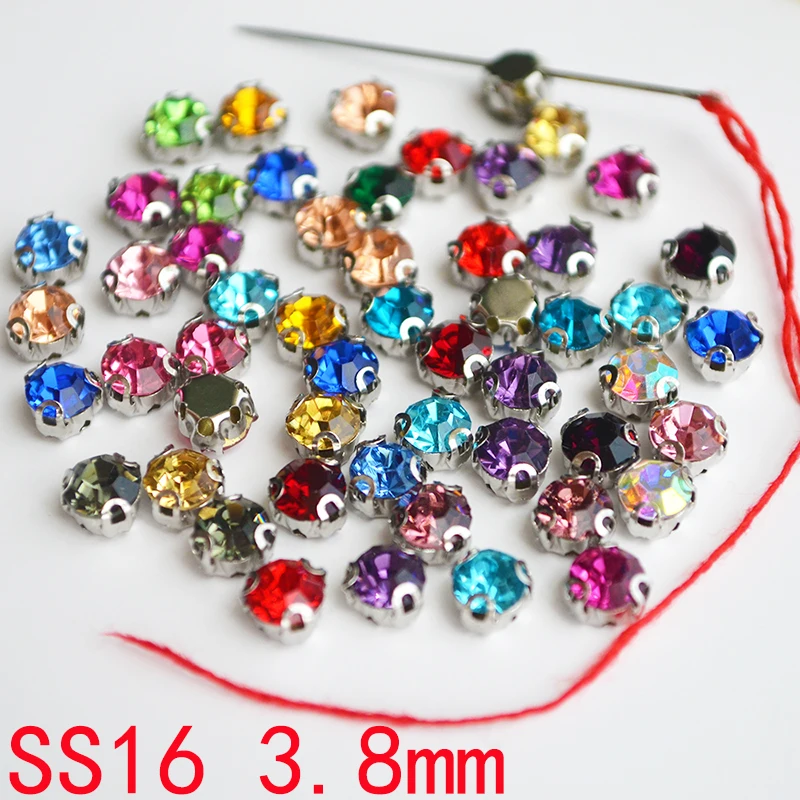 Sew On Rhinestones Strass Shiny Glass Beads Mix Color 100pcs/lot 3.8mm Crystals DIY Gem decoration
Sew On Rhinestones Strass Shiny Glass Beads Mix Color 100pcs/lot 3.8mm Crystals DIY Gem decoration