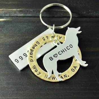Siberian Husky Dog Tag, Personalized Pet Dog Tags, Hand Stamped Alloy ID Tag, Pet Jewelry, Custom Name, Phone Number, Address
Siberian Husky Dog Tag, Personalized Pet Dog Tags, Hand Stamped Alloy ID Tag, Pet Jewelry, Custom Name, Phone Number, Address