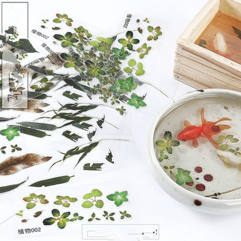 3 Pcs Plant Resin Stickers FillDecorative Sticker Fit Silicone Molds DIY Gold Fish Micro Landscape Scrapbooking StickersGift
3 Pcs Plant Resin Stickers FillDecorative Sticker Fit Silicone Molds DIY Gold Fish Micro Landscape Scrapbooking StickersGift