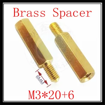 200Pcs/lot High Quality M3*20 Male to Female Brass Standoff Spacer Thread Lengten 6mm
200Pcs/lot High Quality M3*20 Male to Female Brass Standoff Spacer Thread Lengten 6mm