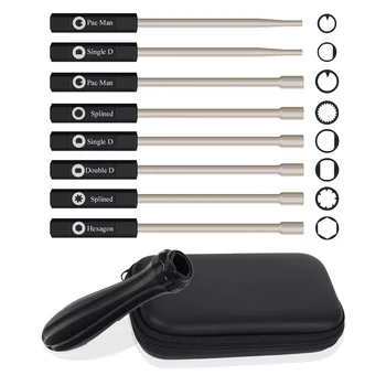 High Quality 8 Pcs/Set Carburetor Adjustment Tool Pac Man Single D Double D Hexagon Hex Socket 7/21-Teeth Splined Screwdriver AA
High Quality 8 Pcs/Set Carburetor Adjustment Tool Pac Man Single D Double D Hexagon Hex Socket 7/21-Teeth Splined Screwdriver AA