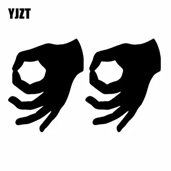 YJZT 18X11.1CM 2 Pack You Looked Peep Hand JDM Funny Racing Drifting Vinyl Decal Car Sticker Black/Silver C26-0288
YJZT 18X11.1CM 2 Pack You Looked Peep Hand JDM Funny Racing Drifting Vinyl Decal Car Sticker Black/Silver C26-0288