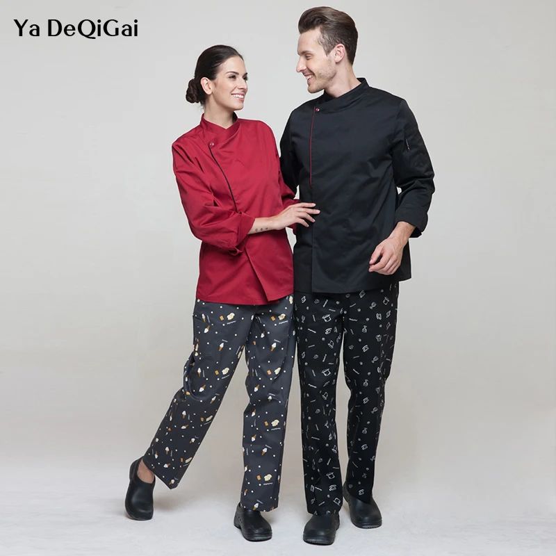 New High Quality hotel uniform pant chef clothes restaurant trousers chef uniform chinese clothes for men chef pants chef shirt
New High Quality hotel uniform pant chef clothes restaurant trousers chef uniform chinese clothes for men chef pants chef shirt