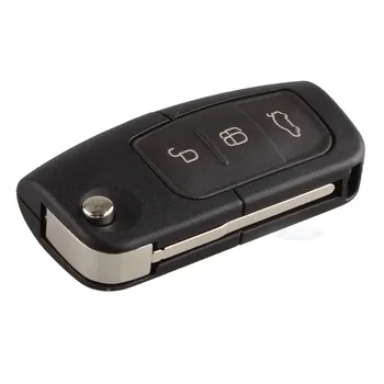 3 Buttons Black Car Key Refit Cover Case For Ford/Focus Fiesta C Max Ka Flip Folding Car Remote Flip Key Refit Shell Case Fob
3 Buttons Black Car Key Refit Cover Case For Ford/Focus Fiesta C Max Ka Flip Folding Car Remote Flip Key Refit Shell Case Fob