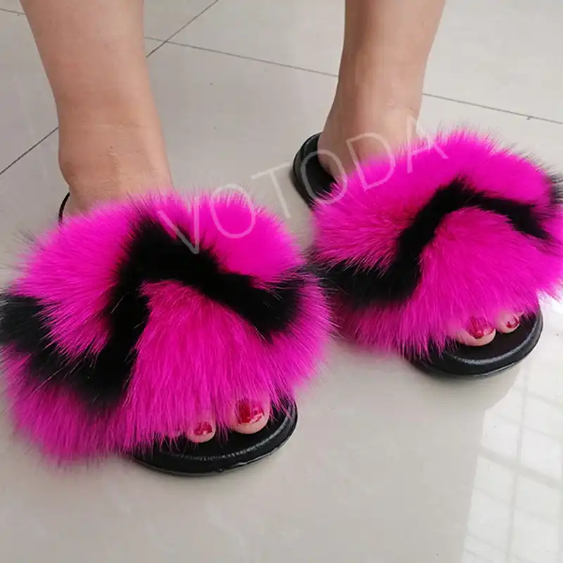 fluffy fur slides