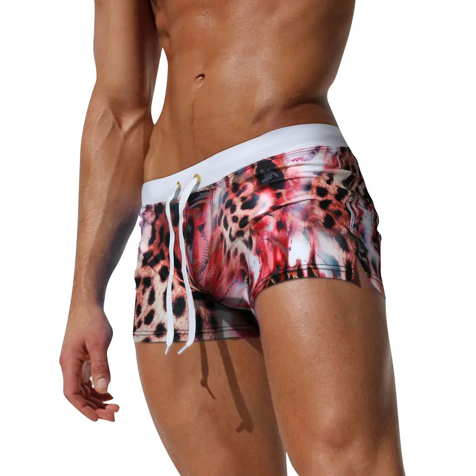 2019 New Brand Sexy Men's Swimwear Swimsuits Swim Boxer Briefs Board Shorts Men Swimming Long Gay Solid Pockets Surfing Trunks
2019 New Brand Sexy Men's Swimwear Swimsuits Swim Boxer Briefs Board Shorts Men Swimming Long Gay Solid Pockets Surfing Trunks