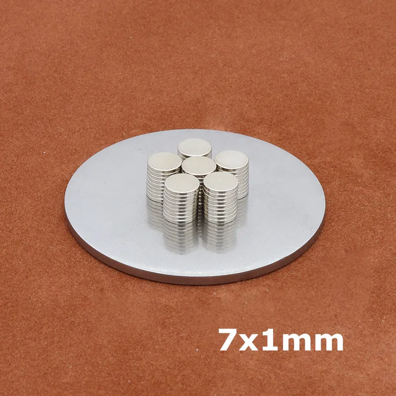 50pcs/lot 7x1 mm Disk NdFeB Magnet 7*1 mm N35 Strong Disc NdFeB Rare Earth Magnet 7x1 mm Neodymium Magnets 7mm x 1mm
50pcs/lot 7x1 mm Disk NdFeB Magnet 7*1 mm N35 Strong Disc NdFeB Rare Earth Magnet 7x1 mm Neodymium Magnets 7mm x 1mm