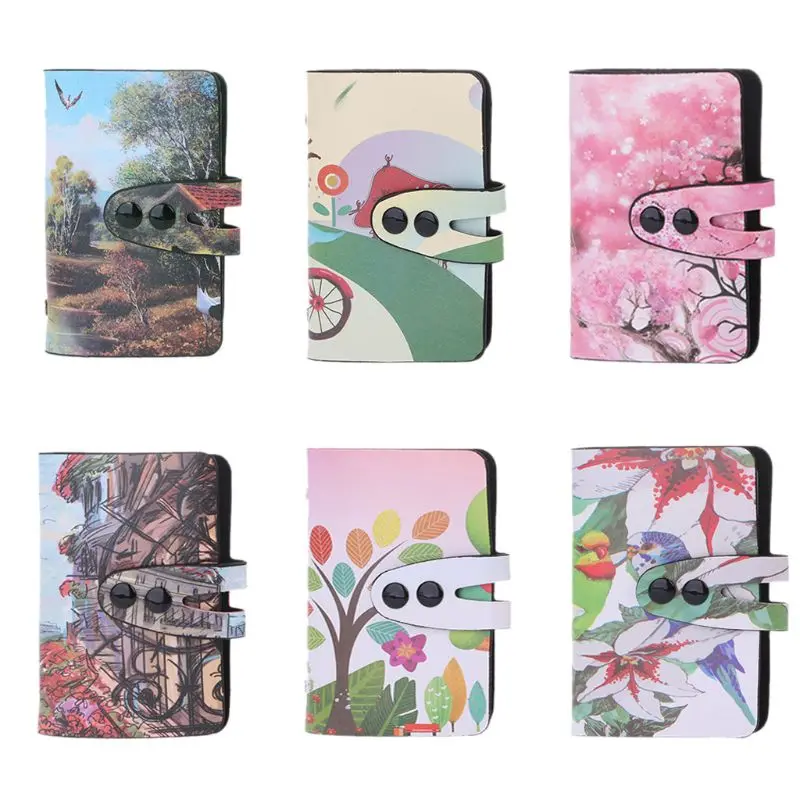 Unisex PU Leather Slim Printed Bank Credit ID Business Card Holder Case Wallet
Unisex PU Leather Slim Printed Bank Credit ID Business Card Holder Case Wallet