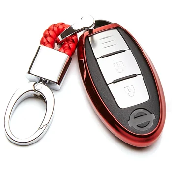 TPU Car Key Case Cover For Nissan Note Tiida Qashqai J10 Micra k12 Juke Teana J32 Leaf Murano Altima X-trail T31 Navara
TPU Car Key Case Cover For Nissan Note Tiida Qashqai J10 Micra k12 Juke Teana J32 Leaf Murano Altima X-trail T31 Navara