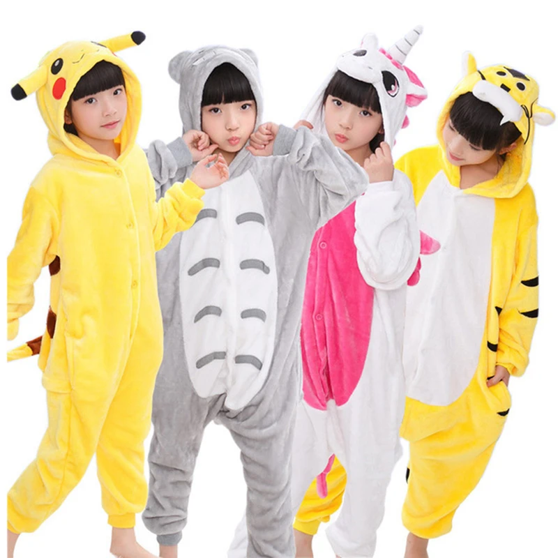 Animal Children Pajamas Set Flannel Hooded Stitch Unicorn Panda Pajamas Onesies Cosplay Kids Sleepwear For Boys Girls 4-12Year
Animal Children Pajamas Set Flannel Hooded Stitch Unicorn Panda Pajamas Onesies Cosplay Kids Sleepwear For Boys Girls 4-12Year