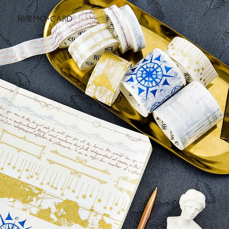 1-4.5cm*5m Vintage Bronzing map washi tape DIY decorative scrapbook planner masking tape adhesive tape label sticker
1-4.5cm*5m Vintage Bronzing map washi tape DIY decorative scrapbook planner masking tape adhesive tape label sticker