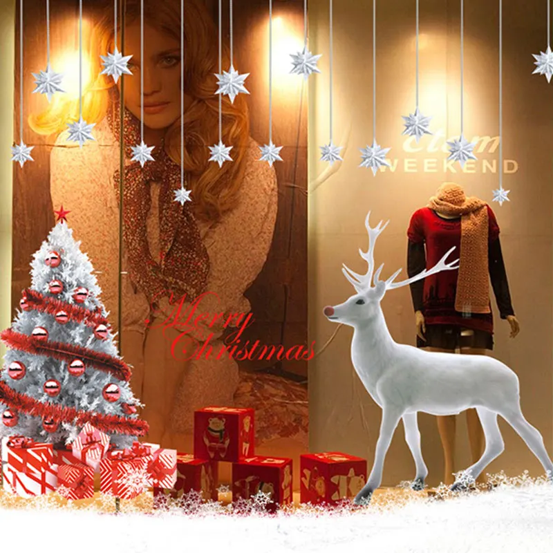 Large Size Christmas Tree White Elk Wall Sticker New Year Shopping Mall Window Art Background Home Decor Pvc Sticker Mural
Large Size Christmas Tree White Elk Wall Sticker New Year Shopping Mall Window Art Background Home Decor Pvc Sticker Mural