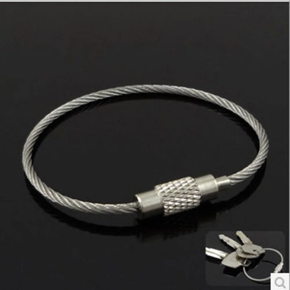 Outdoor Camping Edc gear Multifunctional Wire Rope Key Ring & Stainless Steel Wire Chain Key Ring Edc Tool
Outdoor Camping Edc gear Multifunctional Wire Rope Key Ring & Stainless Steel Wire Chain Key Ring Edc Tool