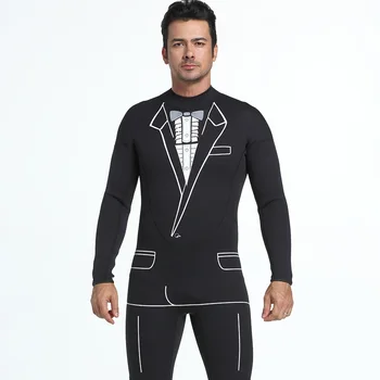 3MM Elastic Neoprene Wetsuits Men Long Sleeve Thermal Jellyfish Clothing Diving Suits for Snorkeling Surfing Swimming
3MM Elastic Neoprene Wetsuits Men Long Sleeve Thermal Jellyfish Clothing Diving Suits for Snorkeling Surfing Swimming