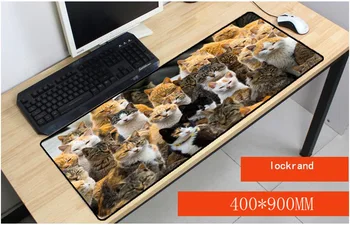 Yuzuoan Free Shipping Locking Edge Cute Cat Mouse pad mouse mats Rubber custom Large mousepad mouse mat for gamer/office/ work/
Yuzuoan Free Shipping Locking Edge Cute Cat Mouse pad mouse mats Rubber custom Large mousepad mouse mat for gamer/office/ work/