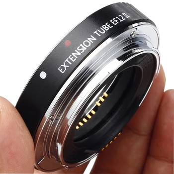 qeentoEF12 Metal Mount Auto Focus AF Macro Extension Tube/Ring for Canon EF-S Lens T5i T4i T3i T2i 100D 60D 70D 80D 600D 6DII 7D
qeentoEF12 Metal Mount Auto Focus AF Macro Extension Tube/Ring for Canon EF-S Lens T5i T4i T3i T2i 100D 60D 70D 80D 600D 6DII 7D