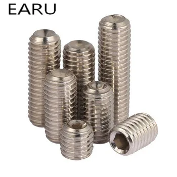 316 Stainless Steel M10*8/10/12/16/20/25/30 Flat Top Set Screw Bolt Hex Hexagonal Socket Head Cap Top Thread for Machine
316 Stainless Steel M10*8/10/12/16/20/25/30 Flat Top Set Screw Bolt Hex Hexagonal Socket Head Cap Top Thread for Machine