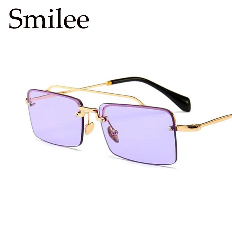 Metal Rectangle Sunglasses Unisex Luxury Fashion Double Bridge Blue Purple Sunglasses Women Summer Shades Square Glasses Men
Metal Rectangle Sunglasses Unisex Luxury Fashion Double Bridge Blue Purple Sunglasses Women Summer Shades Square Glasses Men