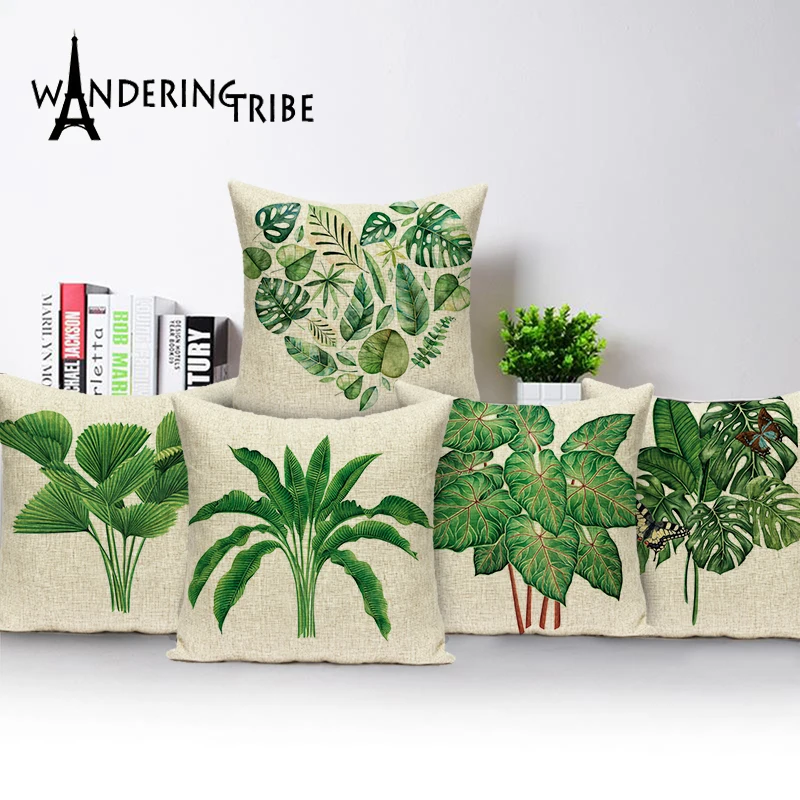 Botany Cushion Cover Tropical Plants Coconut Tree Plain Weave Pillow Bushing Decorate Automobile Bedroom Sofa Cushion Cover
Botany Cushion Cover Tropical Plants Coconut Tree Plain Weave Pillow Bushing Decorate Automobile Bedroom Sofa Cushion Cover