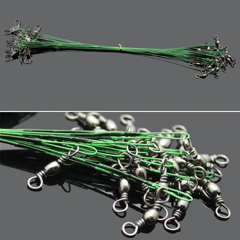 40 Pcs Fly Fishing Line Connector Leader Wire Assortment Sleeve Stainless Steel Rolling Swivels Accessory FG66
40 Pcs Fly Fishing Line Connector Leader Wire Assortment Sleeve Stainless Steel Rolling Swivels Accessory FG66