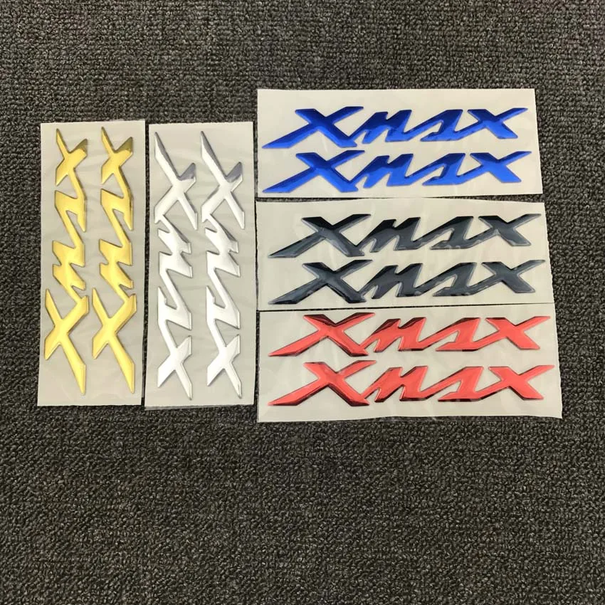 1 пара 15x5 см мотоциклетные 3D наклейки бак аппликация Эмблема Для Yamaha X-MAX XMAX 125 250 400 
1 пара 15x5 см мотоциклетные 3D наклейки бак аппликация Эмблема Для Yamaha X-MAX XMAX 125 250 400