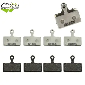 DRIFT MANIAC Bicycle Disc Brake Pads Super Light Aluminum Alloy Plate Semi-metallic Plate For SLX M666/M675/Deore M615
DRIFT MANIAC Bicycle Disc Brake Pads Super Light Aluminum Alloy Plate Semi-metallic Plate For SLX M666/M675/Deore M615