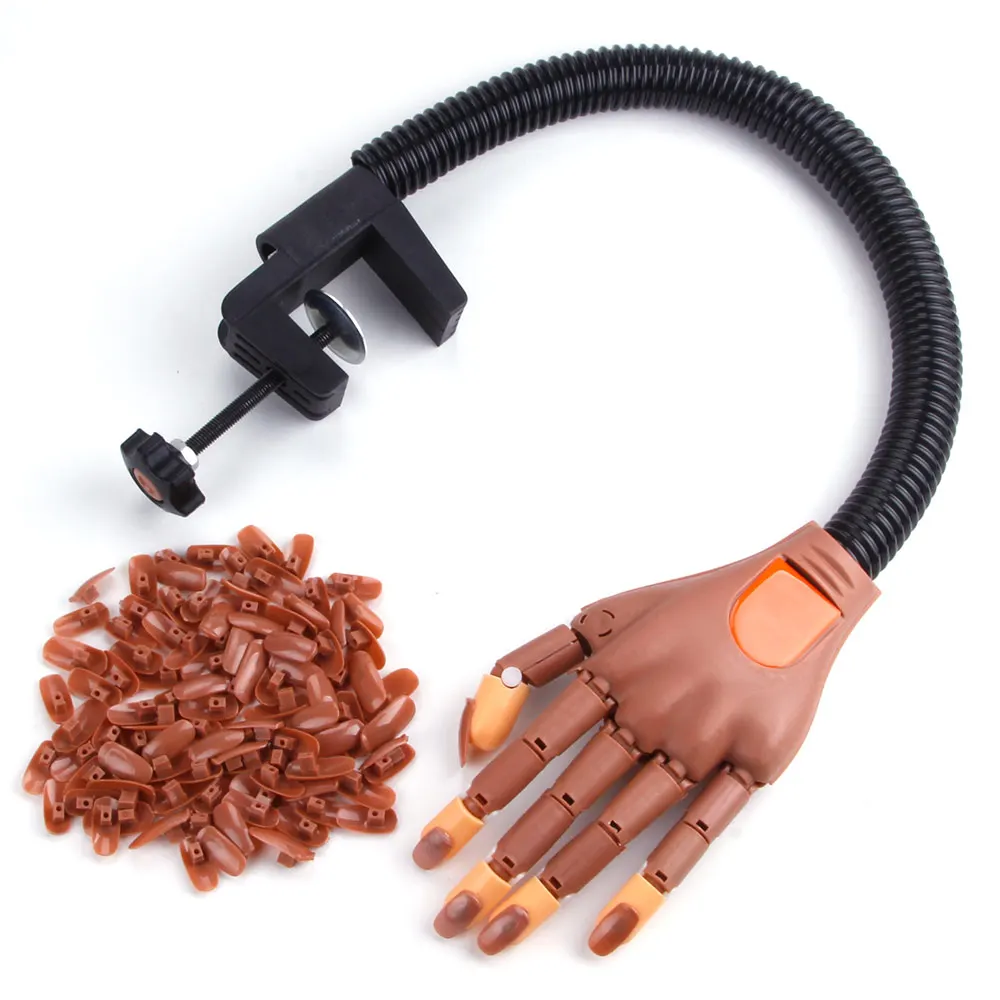 Trainning Practice Hand with Nail Tips Nail Display Manicure Supply Movable False Hands for Nail Design DIY Print Practice Tool
Trainning Practice Hand with Nail Tips Nail Display Manicure Supply Movable False Hands for Nail Design DIY Print Practice Tool