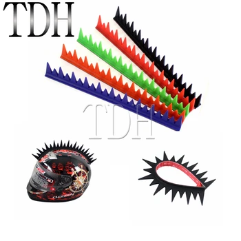 Cool Biker Helmet Mohawks Spikes Decals Racing Motorcycle Helmet Mohawk Sticker Rubber Balck/Red/Blue/Green/Orange
Cool Biker Helmet Mohawks Spikes Decals Racing Motorcycle Helmet Mohawk Sticker Rubber Balck/Red/Blue/Green/Orange