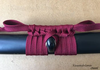 

Wine Red Sageo Superior Quality Wool Material Rope Wrapping Cord FOR Japanese Samurai Sword Brand New
