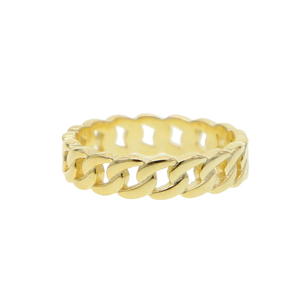 100% real 925 sterling silver cuban chain band ring with gold color plated women lady finger ring for anniversary jewelry
100% real 925 sterling silver cuban chain band ring with gold color plated women lady finger ring for anniversary jewelry