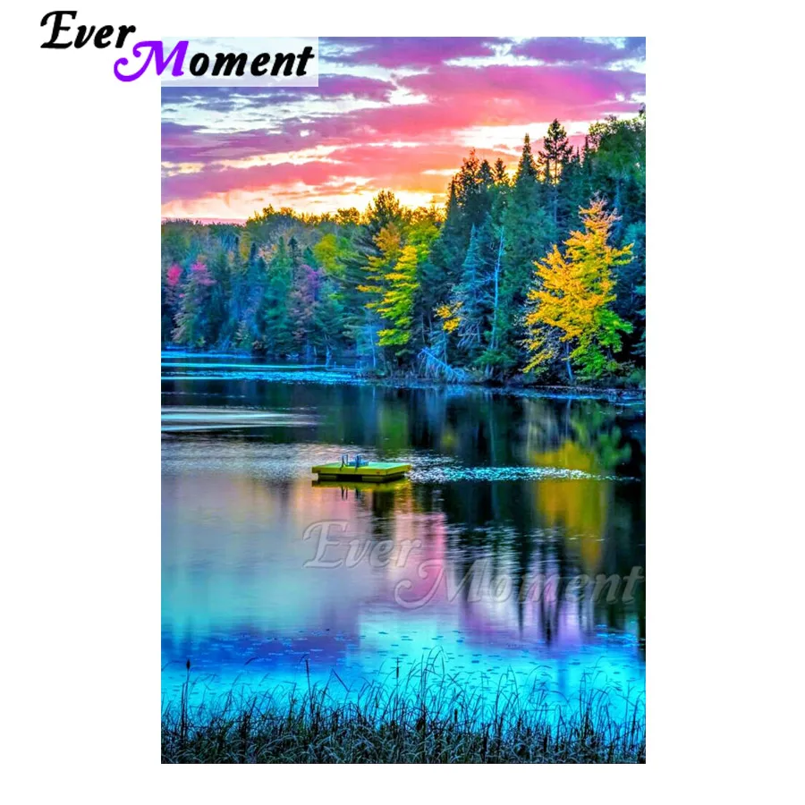 Ever Moment Diamond Painting Landscape Tree Lake Full Square Drill Cross Stitch Diamond Embroidery Mosaic Rhinestone ASF1662
Ever Moment Diamond Painting Landscape Tree Lake Full Square Drill Cross Stitch Diamond Embroidery Mosaic Rhinestone ASF1662