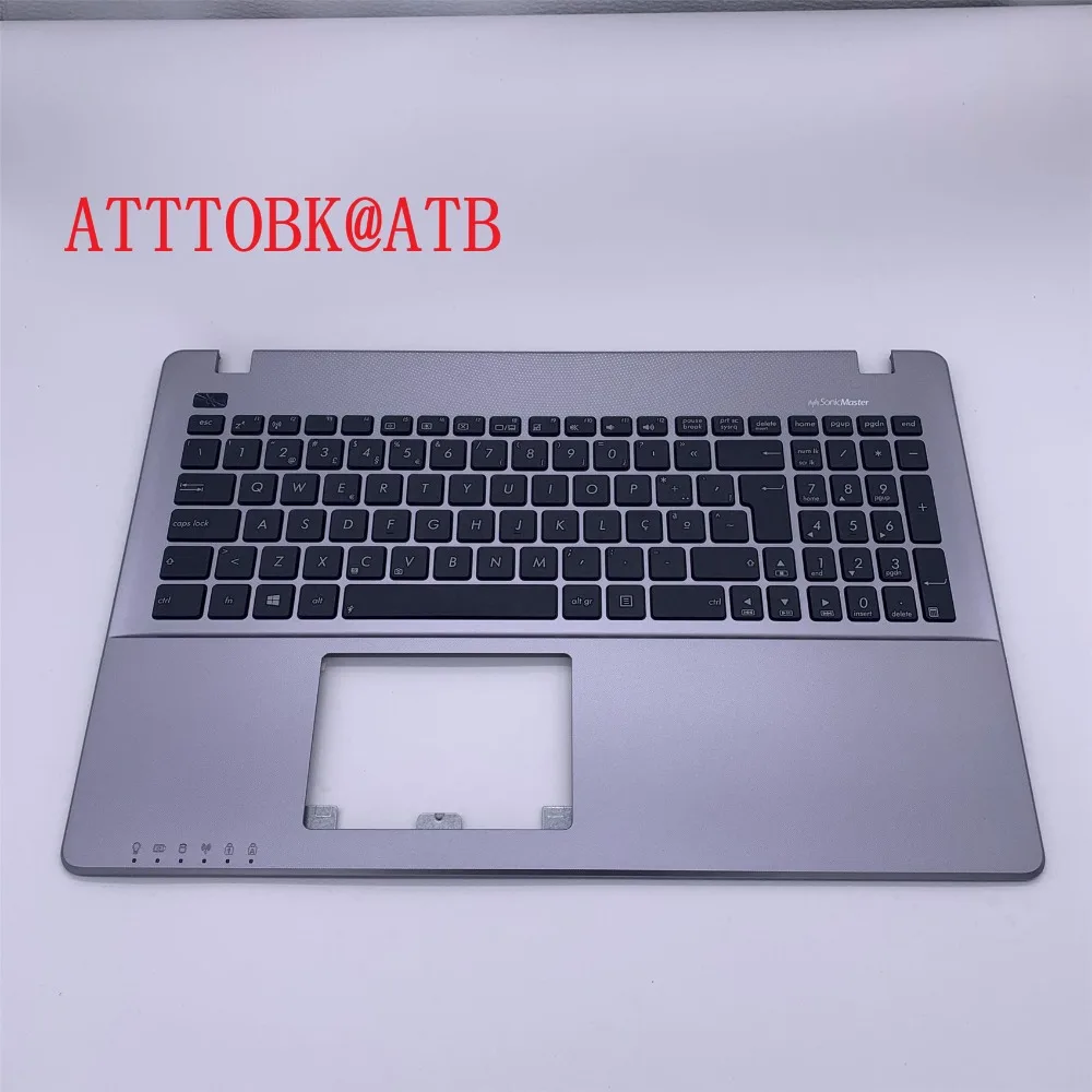Portugues Laptop Keyboard for Asus K550V x550cc X550VC X550J X550VB A550L Y581C F550 R510L PO topcase keyboard with cover With C
Portugues Laptop Keyboard for Asus K550V x550cc X550VC X550J X550VB A550L Y581C F550 R510L PO topcase keyboard with cover With C
