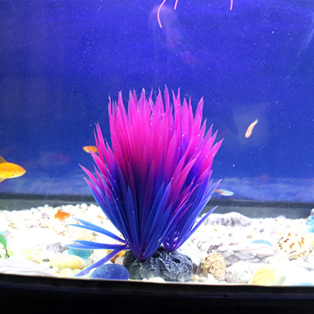 Artificial Decor Plants Green/purple Plastic Narcissus Water Grass Fish Tank Aquarium Ornament Artificial Plant
Artificial Decor Plants Green/purple Plastic Narcissus Water Grass Fish Tank Aquarium Ornament Artificial Plant