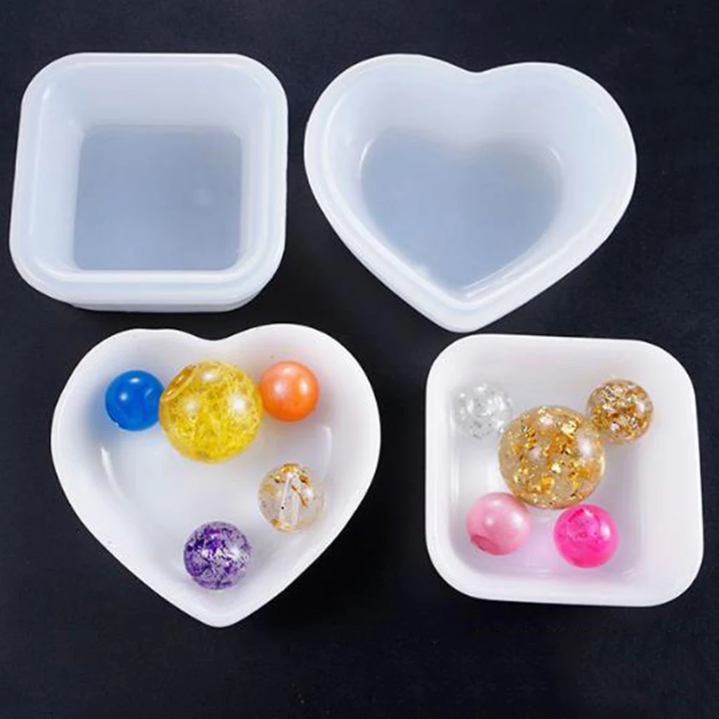 DIY Cube Heart Silicone Storage Box Mold Resin Art Mould Jewelry Casting Crafts Tool
DIY Cube Heart Silicone Storage Box Mold Resin Art Mould Jewelry Casting Crafts Tool